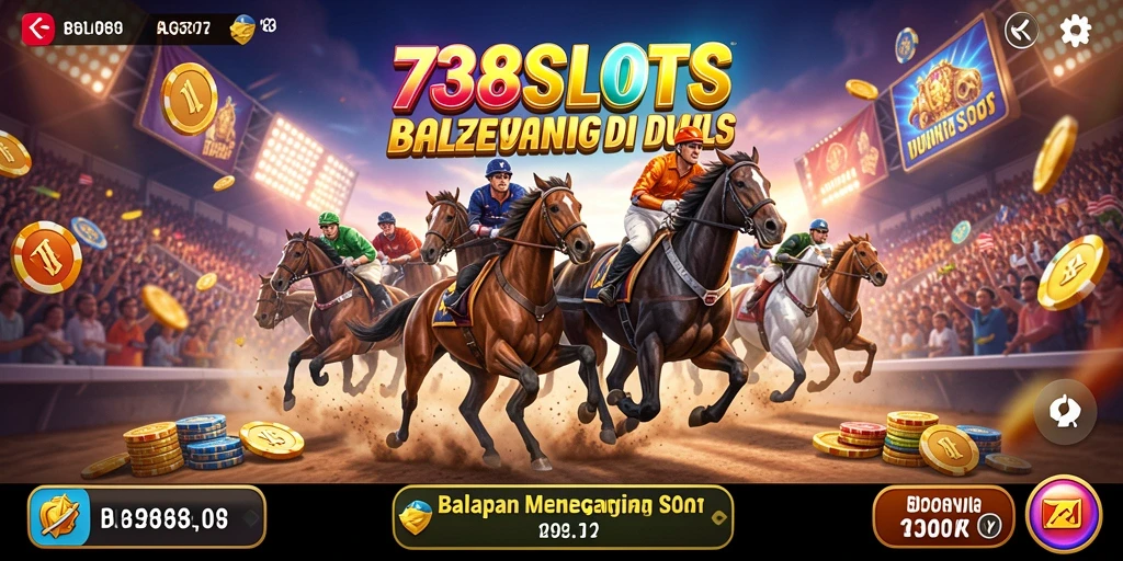 Tampilan permainan Racing yang mendebarkan di 738SLOTS.
