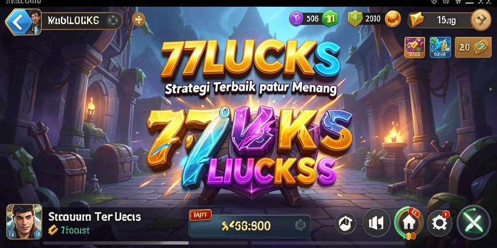 Tampilan gameplay menarik di 77LUCKS dengan strategi mendebarkan.