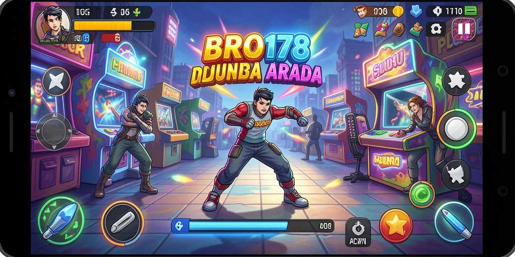 Tampilan gameplay seru dari BRO178 penuh warna.