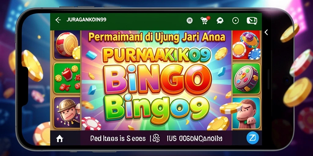 Tampilan gameplay menarik dari JURAGANKOIN99 dengan interaksi Bingo.
