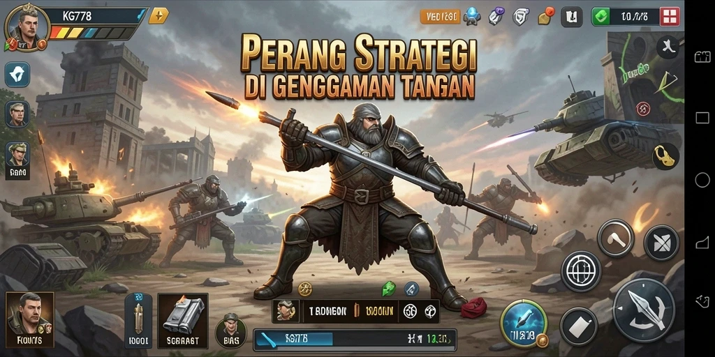 Tampilan gameplay KG778 yang menegangkan dan menarik.