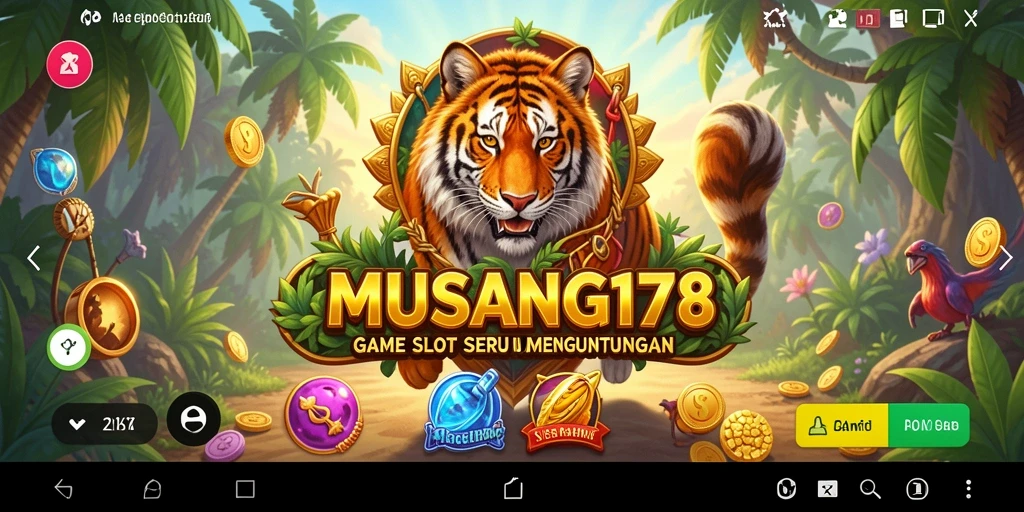Tampilan gameplay seru dari MUSANG178 dengan elemen Slot menarik.