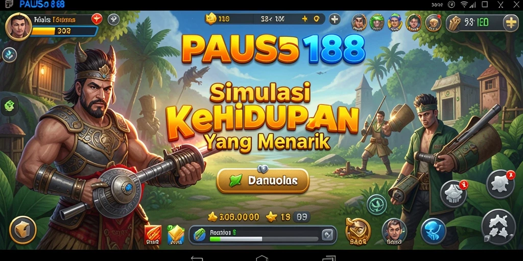 Tampilan gameplay PAUS188 yang menarik dan interaktif.