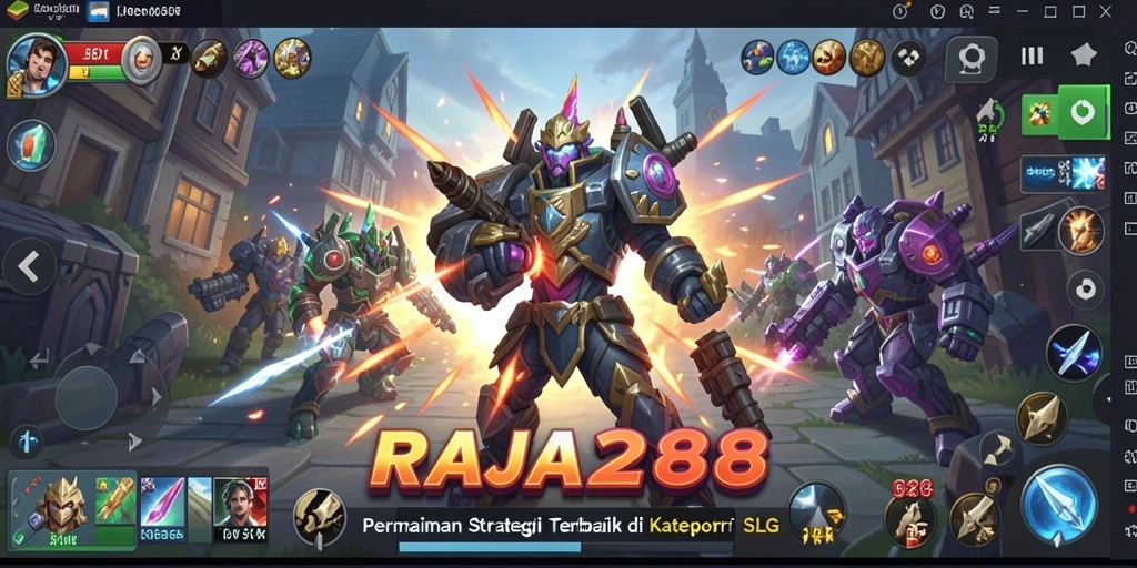 Tampilan gameplay RAJA288 yang seru dan menantang.